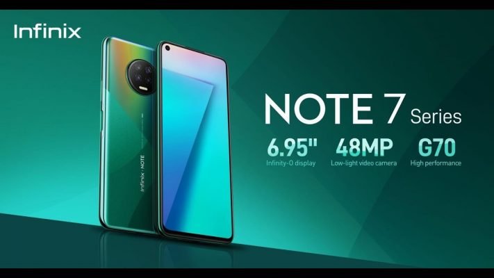 Infinix Note 7 in kenya banner