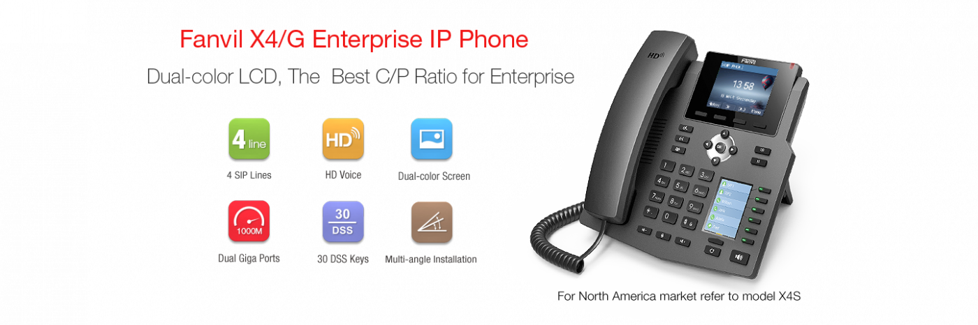 Fanvil X4 IP Phone Features