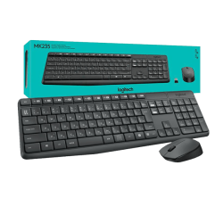 Logitech Wireless Keyboard & Mouse MK235