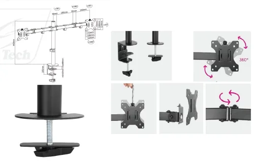 Dual-Monitor Mount - SH C070C 024 2