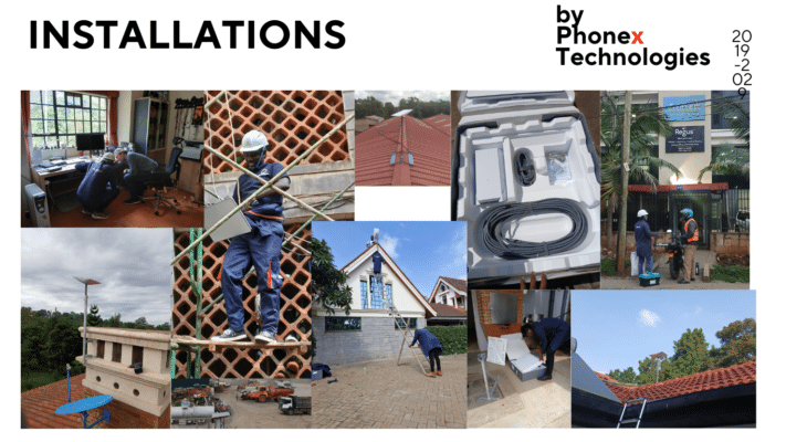 Phonex starlink kenya Installations