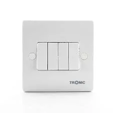 Slim 4 Gang 2 Way Switch