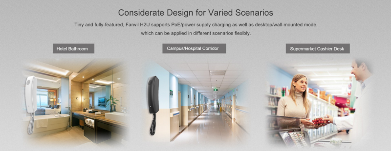 Fanvil H2U Compact Features banner