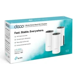 TP-Link Deco E4 AC1200 Whole Home Mesh Wi-Fi System (3 Pack) - TL-DECO E4 (3-PACK)