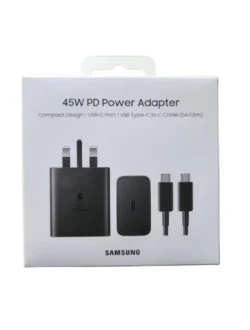 Samsung 45W PD USB-C Adapter with C-C Cable (5A, 1.8m)