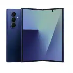 High-end foldable smartphone with triple camera setup and sleek design, perfect for tech enthusiasts.